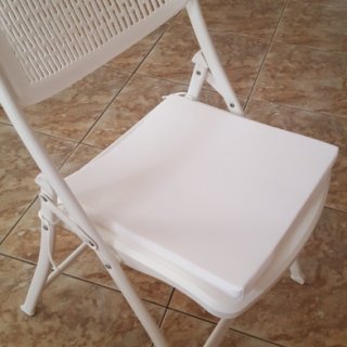 Podsedák na židli - bílý
