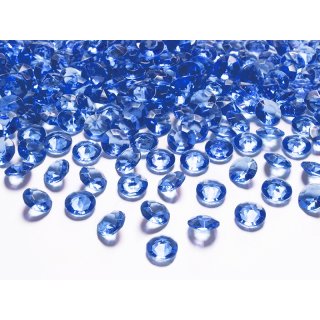 Konfety diamantové, 12mm, modré