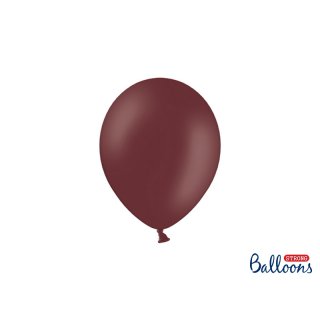 Balónek pastelový, bordó, 23 cm