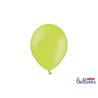 Balónek pastelový, limetkový, 23 cm