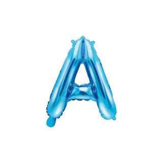 Foliový balonek, písmeno "A", modrý