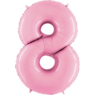 Fóliový balón 86 cm, růžový 8