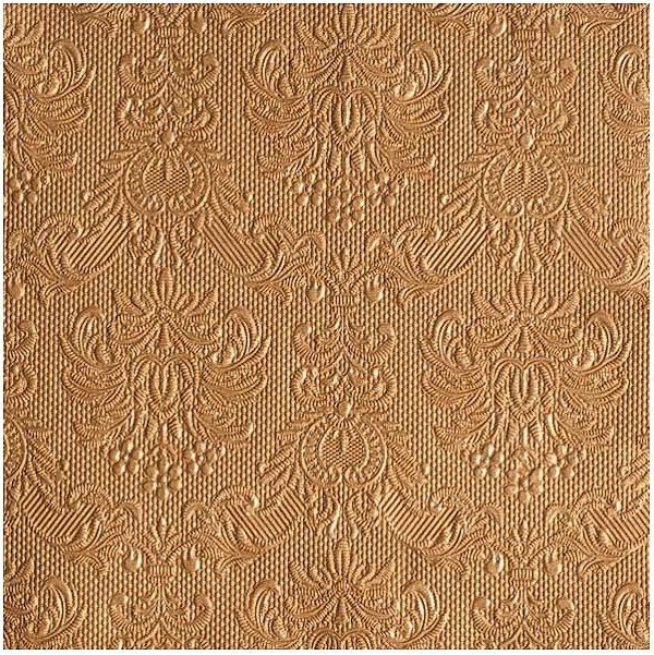 Ubrousky, měděná, se vzorem Elegance, 33*33 cm