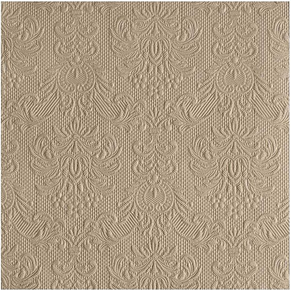 Ubrousky, bílá káva se vzorem, Elegance, 33*33 cm