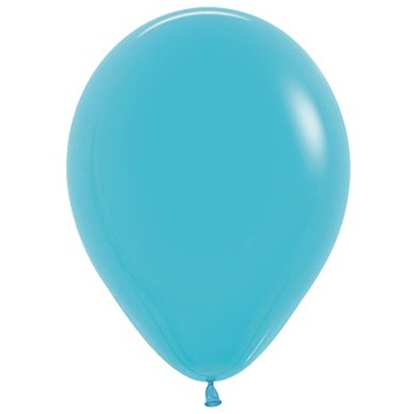 Balónek pastelový, karibská modř, 26 cm
