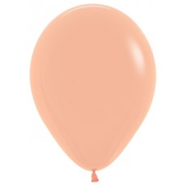 Balónek pastelový, broskvový, 26 cm