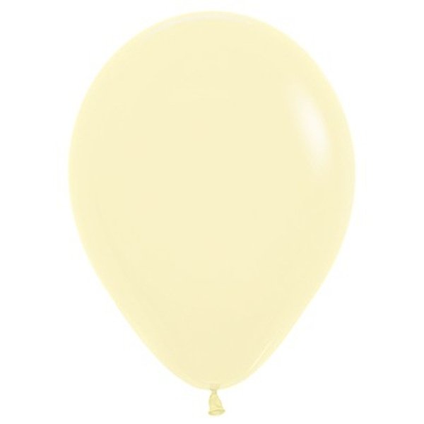 Balónek pastelový, šampaň, 26 cm