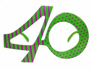 Brýle 40, zelené