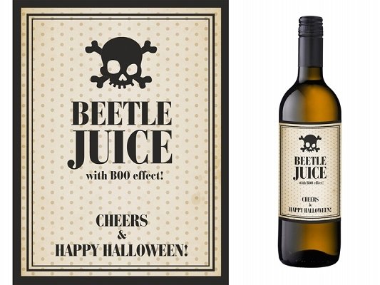 Etiketa na lahev, Beetle juice