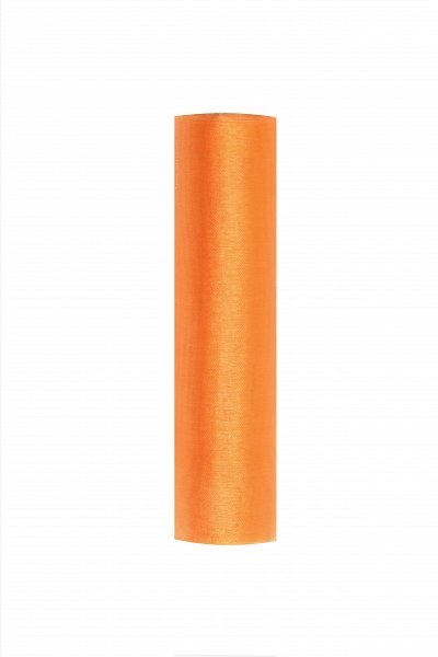 Organza, oranžová, 0.16/9m
