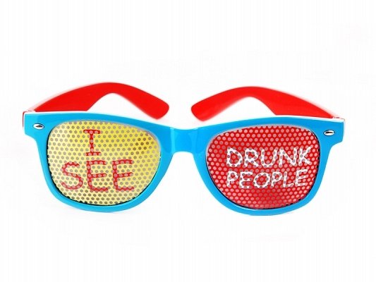 Brýle, I see drunk people