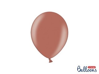 Balónek metalický, cihlový, 23 cm (zn. StrongBalloons) - 1 ks