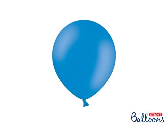 Balónek pastelový, modrý, 23 cm - 1 ks