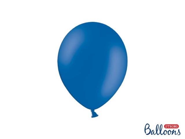 Balónek pastelový, tmavě modrý, 23 cm (zn. StrongBalloons) - 1 ks