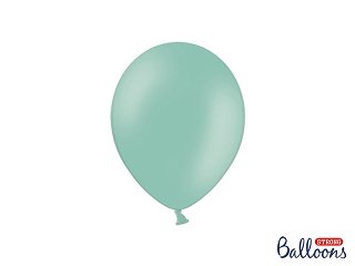 Balónek pastelový, mátový, 23 cm - 1 ks