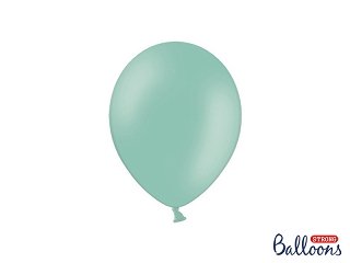 Balónek pastelový, mátový, 23 cm (zn. StrongBalloons) - 1 ks