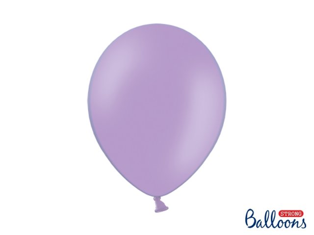 Balónek pastelový, levandulový, 30 cm (zn. StrongBalloons) - 1 ks
