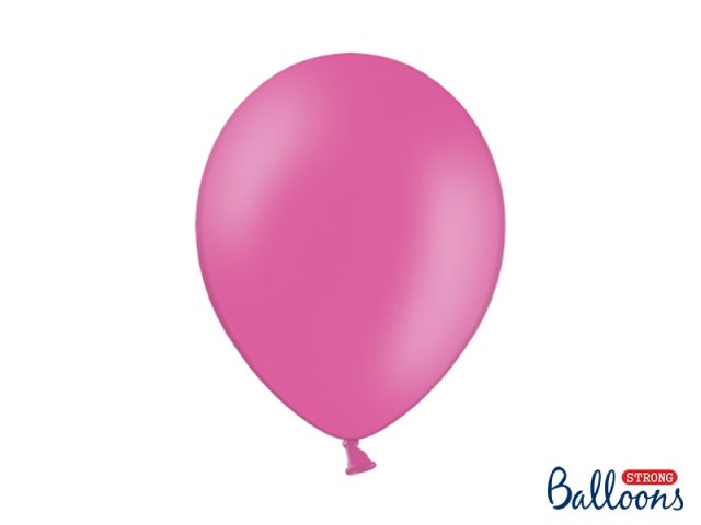 Balónek pastelový, růžový, 30 cm (zn. StrongBalloons) - 1 ks