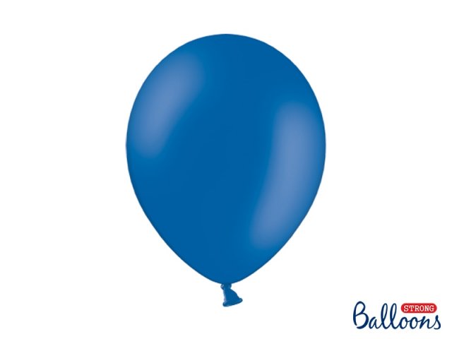 Balónek pastelový, tmavě modrý, 30 cm - 1 ks