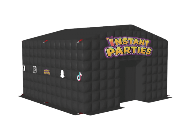 Nafukovací noční klub Instant Parties Deluxe