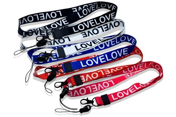 Klíčenka na krk LOVE, 1 ks