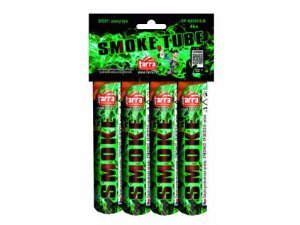 DÝMOVNICE - ZELENÁ - SMOKE TUBE 4ks - 36/4 (zn. Tarra)
