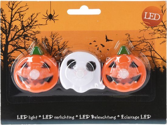 Halloween set - LED svíčky, set 3 ks