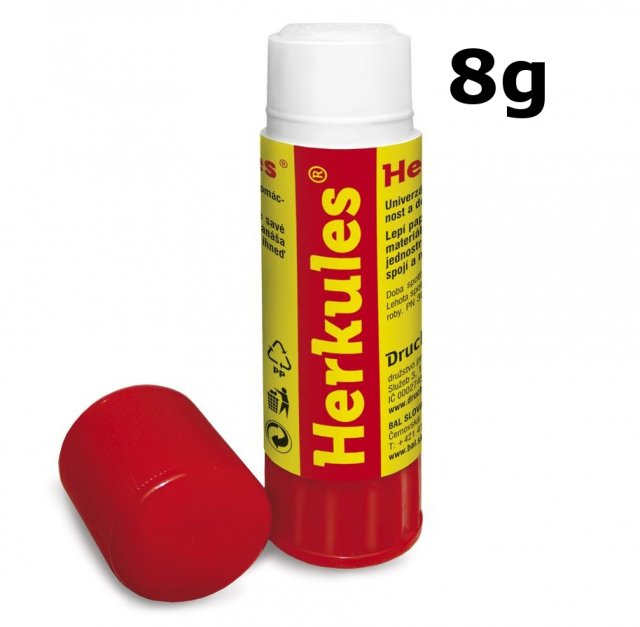 Lepící tyčinka Herkules tuhé lepidlo, 8 g