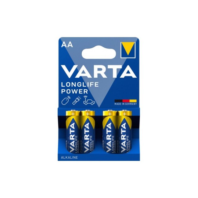 VARTA baterie Longlife Power AA LR6, 4 ks