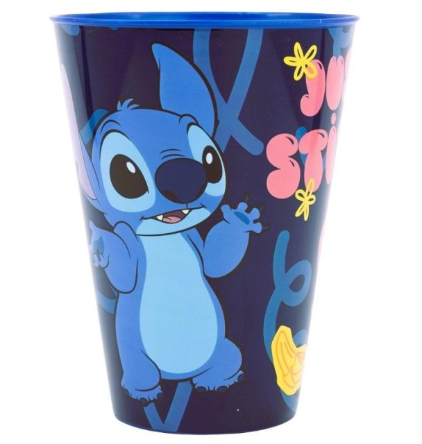Plastový kelímek Stitch, 430 ml (zn. STOR)