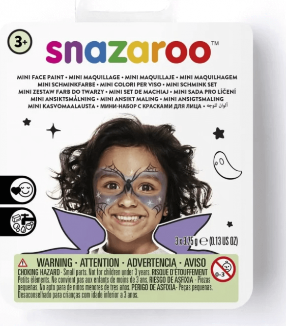BARVY NA OBLIČEJ, minisada čarodějnice (zn. Snazaroo)