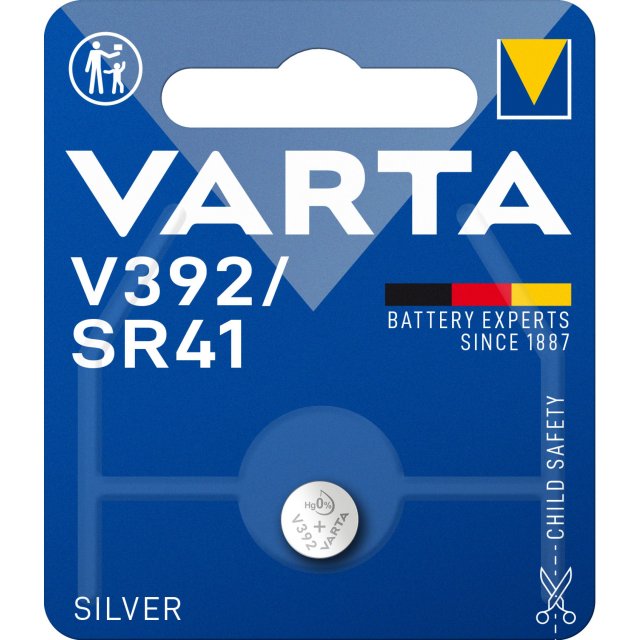 Knoflíková baterie VARTA V392/LR41