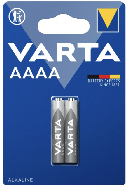 VARTA speciální alkalická baterie AAAA/LR8D425, 2ks