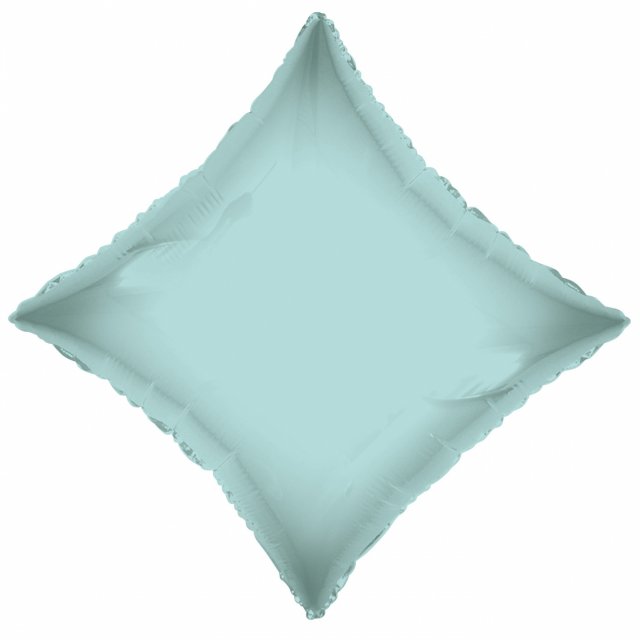 Fóliový balónek Diamond - mátově zelený, velikost 46cm (zn. Kaleidoscope)