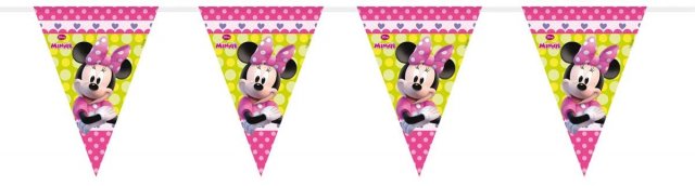 Závěsná girlanda Minnie Mouse Bow - Tique, délka 2.3m (zn. Procos)
