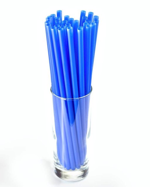 FAMILY JUMBO brčka 8x255mm modrá 50ks (znovu použitelná)