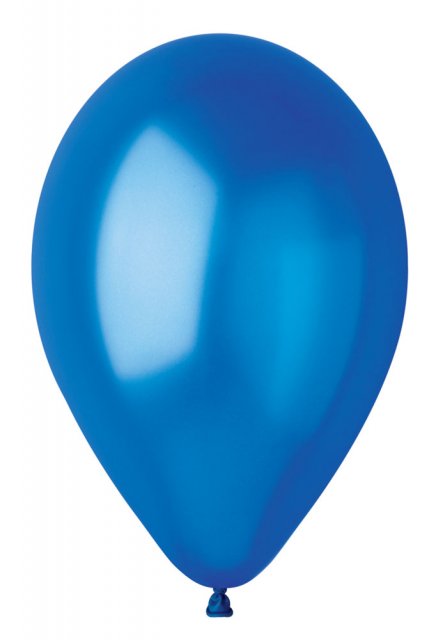 Balónek 26cm #054 modrý (100ks/bal) - Balónek 26cm #054 modrý 1ks