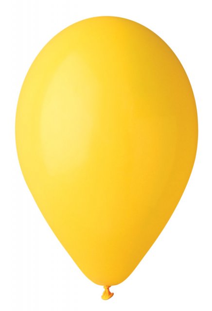 Balónek 30cm #002 žlutý 1ks