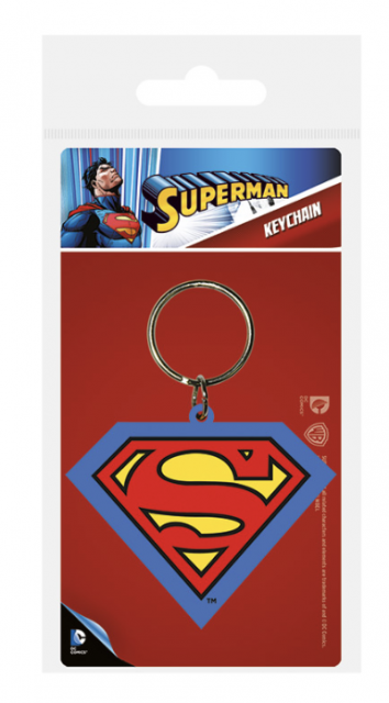 Klíčenka gumová Superman