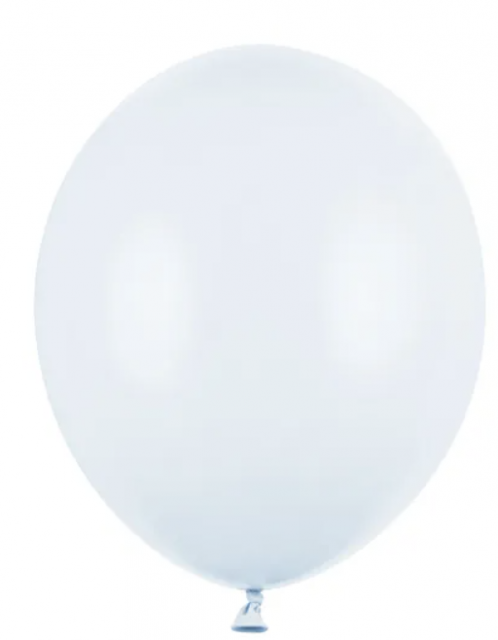 Balónky "Strong ballons" 30 cm, pastelově světle mlhavá modrá - 1ks