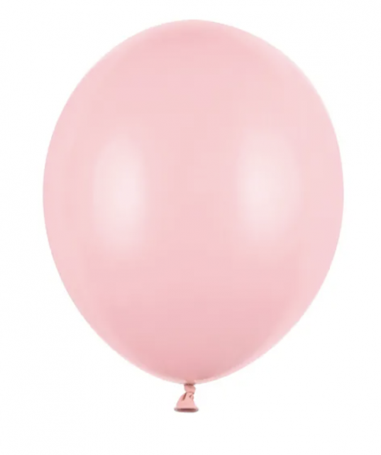 Balónky "Strong ballons" 30 cm, pastelově růžová - 1ks