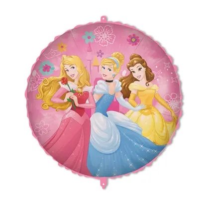 Kruh - Princezny DISNEY 46cm fóliový balónek a závaží