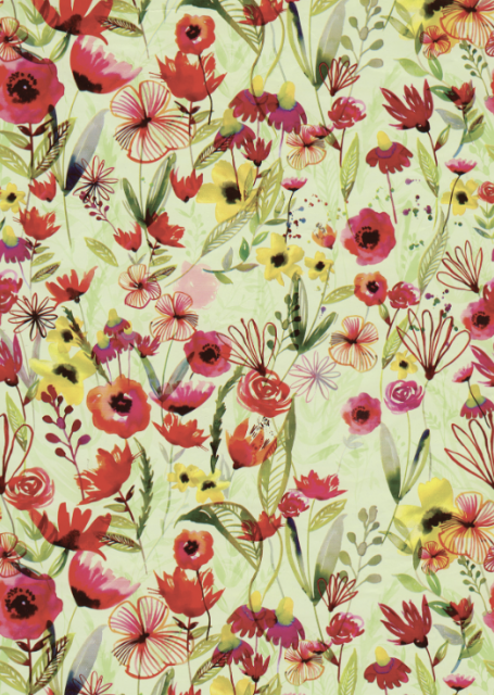 Balící papír vlčí mák 2 x 0,70 m