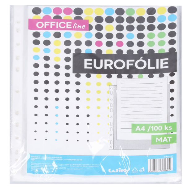 SD Eurofolie A4 - matná 100ks - SD Eurofolie A4 - matná 1ks