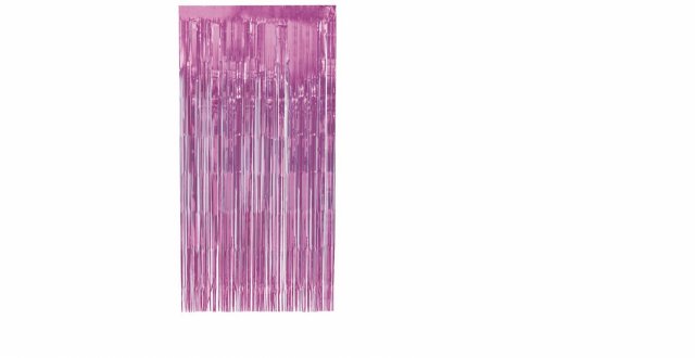 Party závěs - sv. růžový 100x200cm