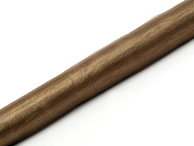 Organza dlouhá, barva capuccino, 0.36/9 m