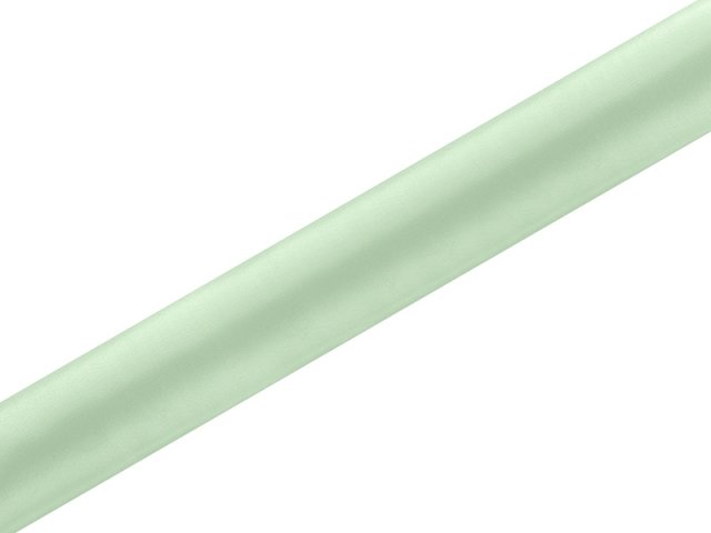 Satén v roli, mátová / mint, 36cm/9m (zn. PartyDeco)