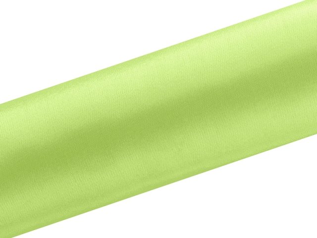 Satén v roli, zelené jablko, 16cm/9m (zn. PartyDeco)