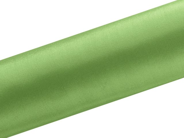 Satén v roli, zelená tráva, 16cm/9m (zn. PartyDeco)