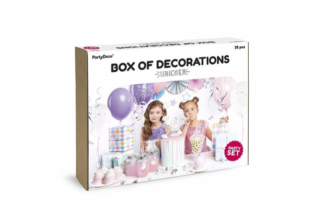Party set - na oslavu ve stylu jednorožce (zn. PartyDeco)